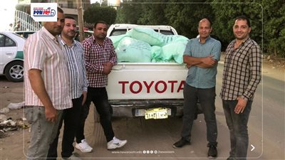 ضبط طن دقيق بلدي مدعم محظور بيعه او تداوله ونصف طن بن مغشوش بالفيوم 