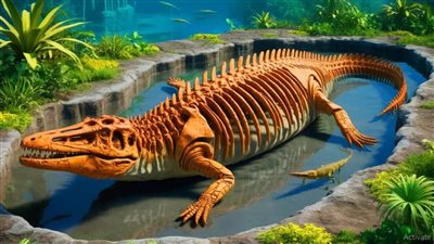 علماء سويسريون يكتشفون أحفورة زاحف بحري عمرها 240 مليون عام