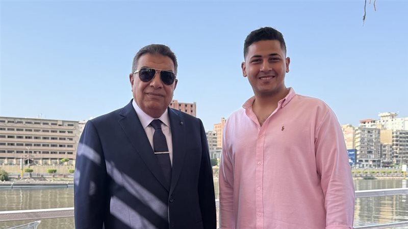 محافظ الدقهلية ومراسل