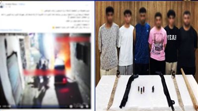 بحوزتهم أسلحة نارية وبيضاء.. ضبط أطراف مشاجرة أولوية المرور بالجيزة