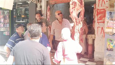 حملة تفتيش بيطرية موسعة على المحلات لضبط المخالفات في قويسنا بالمنوفية