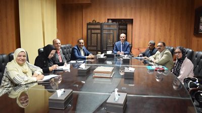 تشكيل لجنة لتحديث الخطة الاستراتيجية 2030/2026 لجامعة بنى سويف 