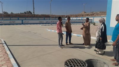 جولة تفقدية لرئيس الوحدة المحلية للرحمانية لحل أزمة انفجارات خطوط المياه