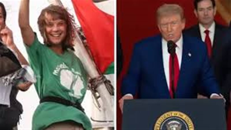 ترامب وجيرتا ثونبرج