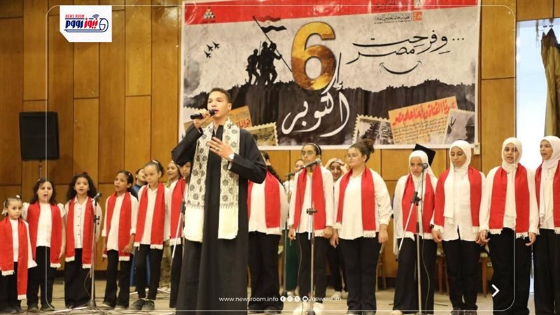 احتفالات اكتوبر بالمنيا