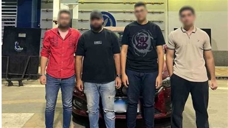 المتهمون عقب القبض
