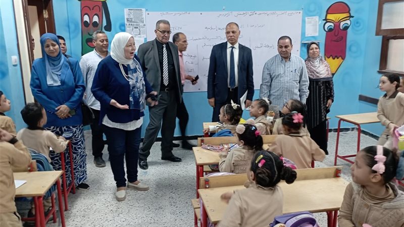 جانب من زيارة قيادات