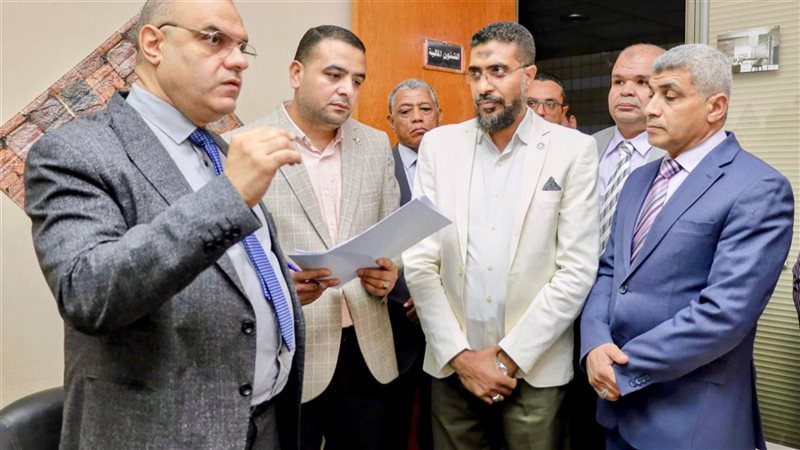 جانب من المعاينة