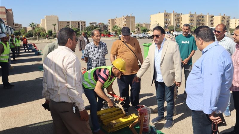 جانب من تفقد اللواء