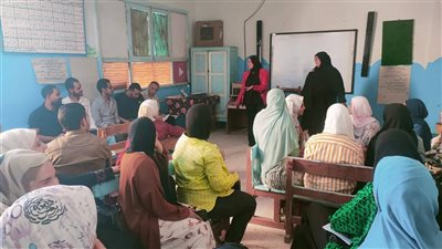 تدريب 2205 معلم ومعلمة في بني سويف ضمن مسابقة 30 ألف معلم