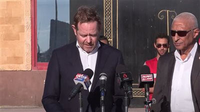 وزير خارجية هولندا أمام معبر رفح: نقدر دور مصر في تسهيل دخول المساعدات لغزة