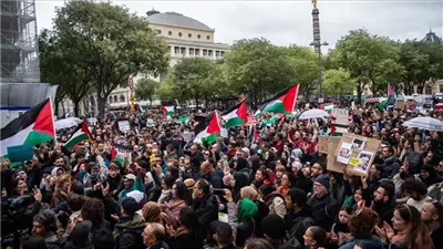 مدن أوروبية وعالمية تحشد لدعم القضية الفلسطينية                   