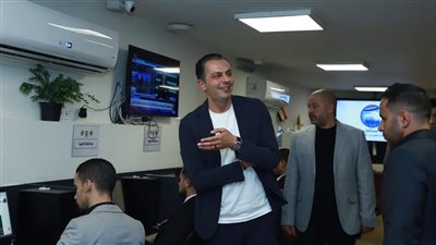 الأمين العام لمستقبل وطن يتفقد غرفة عمليات الحزب استعدادا لانتخابات النواب