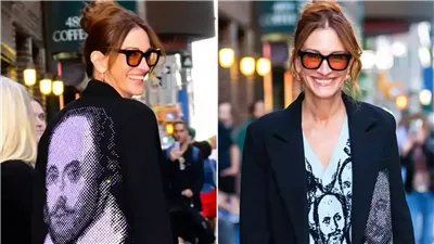 جوليا روبرتس تؤكد حبها للشاعر الإنجليزي ويليام شكسبير 