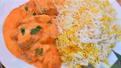 طريقة سهلة لتحضير أرز بالدجاج بطعم المطاعم في البيت 	