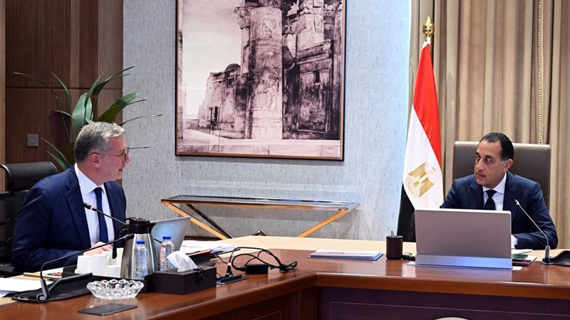 اجتماع مدبولي بوزير