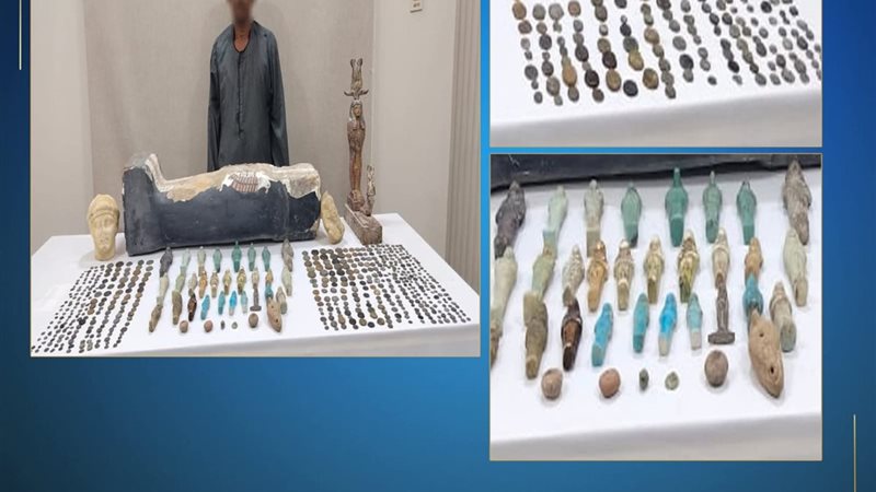 المتهم و المضبوطات