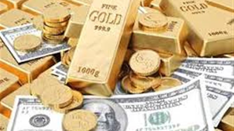 الدهب والدولار 