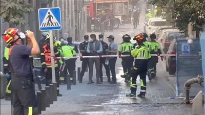 مقتل 3 عمال بناء ومهندس معماري أثر انهيار مبنى في مدريد