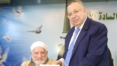 تكريم خالد لرجل خدم الدعوة| نقابة الأشراف: الدكتور أحمد عمر هاشم 