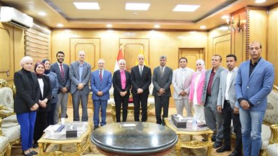 لجنة التحكيم لجائزة مصر للتميز الحكومي تزور بِنَى سويف لتقييم 5 كليات متقدمة 