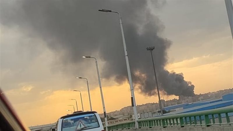 حريق شارع المرسيدس