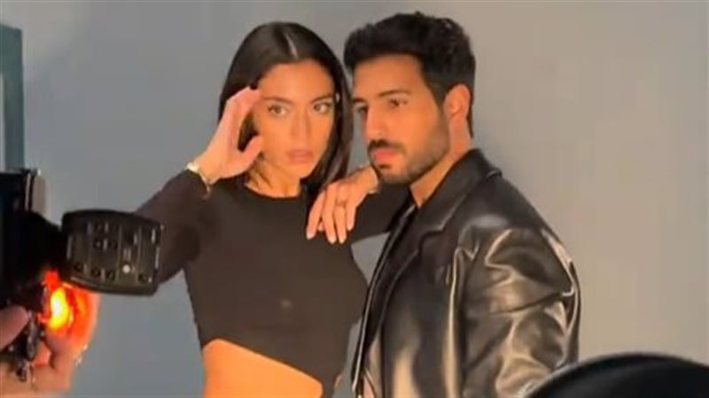 محمود ياسين وستيفاني