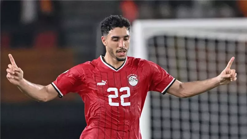 عمر مرموش بقميص منتخب