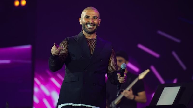 المطرب أحمد سعد