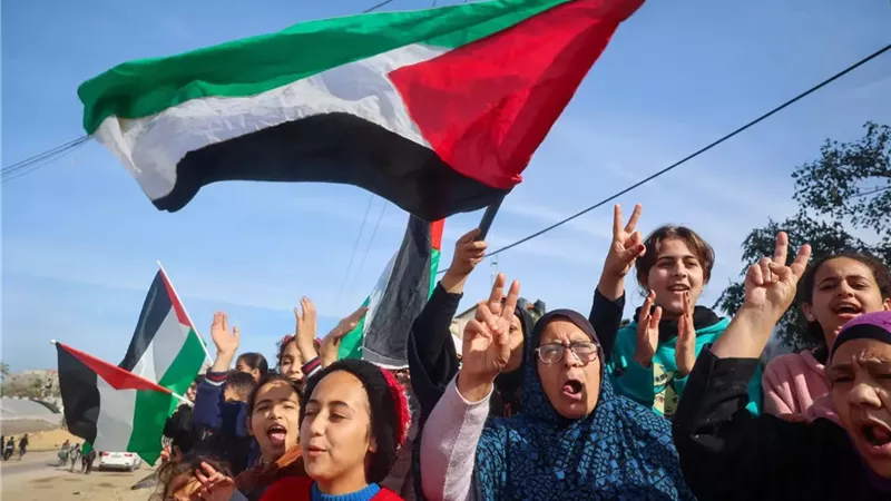 فرحة الفلسطينيين