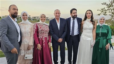 بحضور الخطيب ودعاء عامر وسهير جودة.. خيري رمضان يحتقل بعقد قران نجله |صور