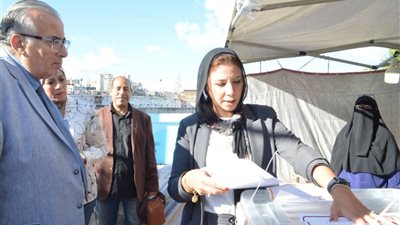 اقبال علي انتخابات التجديد النصفي لنقابة الأطباء في الإسكندرية 
