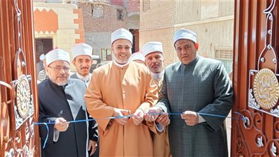 عمارة المساجد بناء للأوطان.. وكيل أوقاف أسيوط يفتتح مسجد “السلطان” 