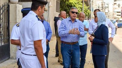 محافظ الإسكندرية يتابع معدلات تنفيذ أعمال تطوير محور الحرية أبو قير