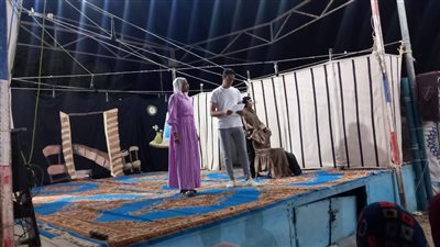 عرض مسرحية « الكرسى» بمركز  شباب عرب المعمل بمحافظة السويس 