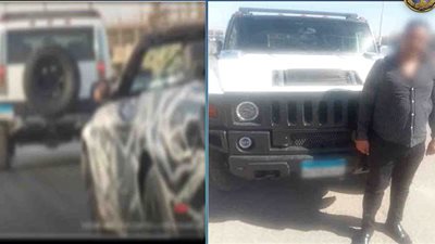 «رقصة الموت على الطريق».. الأمن يضبط قائد سيارة استعرض بسيارته بالقاهرة 