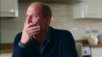 دموع الأمير ويليام في لقاء مؤثر مع أرملة فقدت زوجها وطفلها في أسبوع واحد