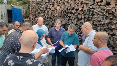 البيئة تشن حملة تفتيشية مفاجئة على عدد من مكامير الفحم بدمياط