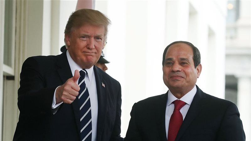 الرئيس السيسي وترامب