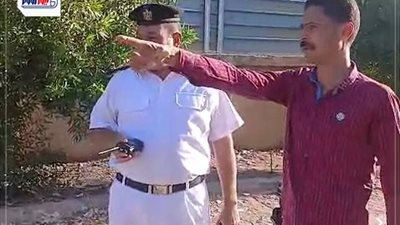 حملة مرورية لضبط المخالفين ومنع التزاحم بمجمع مواقف نجع حمادي بقنا | صور