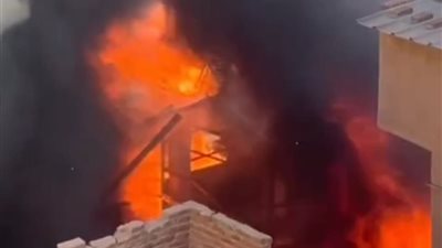 حريق هائل يلتهم مخزن سكر كبير في طنطا والحماية المدنية تدفع بثماني سيارات 