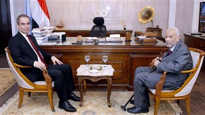 وصول الإعلامي الكبير حسن حامد مبنى التلفزيون لحضور صالون ماسبيرو الثقافي