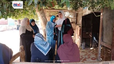 حملة طرق الأبواب في الفيوم.. تصحيح المفاهيم الخاطئة وتعزيز دور المرأة