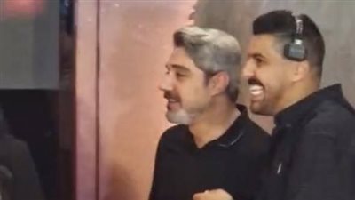 وصول ممدوح الشناوي إلى قاعة العرض الخاص لفيلم «أوسكار»