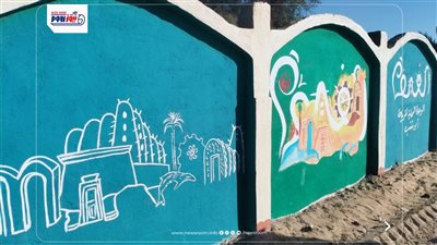 ابشواى: تطوير وتجميل مداخل القري بالطريق السياحي تماشياً مع الهوية البصرية 