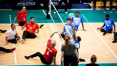 منتخب الطائرة البارالمبي يفوز على الهند في أولى مبارياته بكأس العالم