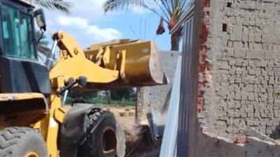 محافظ الدقهلية يتابع المرحلة الثالثة من الموجة 27 لإزالة التعديات