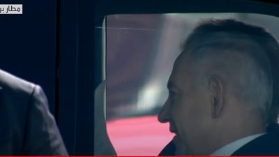 قصة الورقة التى تسلمها ترامب من نتنياهو داخل سيارة الرئاسة بإسرائيل | صور