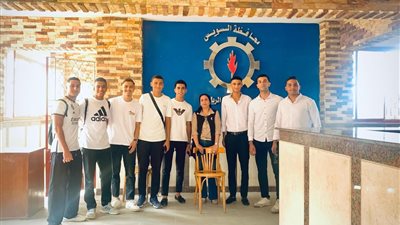 انطلاق التدريب الميداني لطلاب العلوم الرياضية بالسويس بالتعاون مع مديريةالشباب
