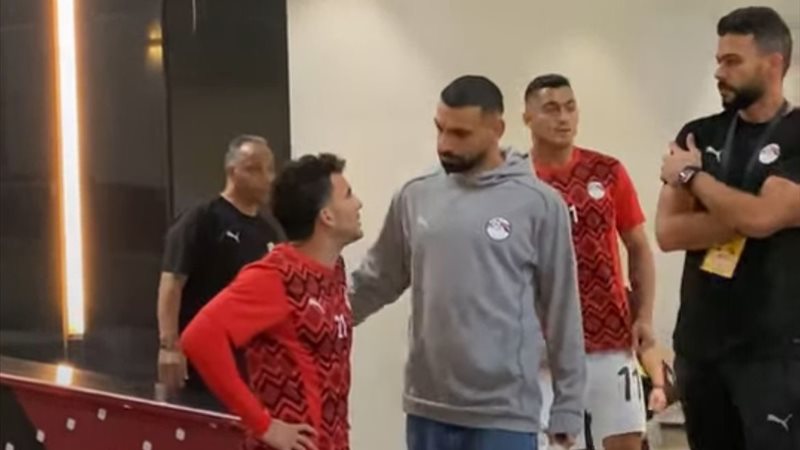 محمد صلاح مع زيزو